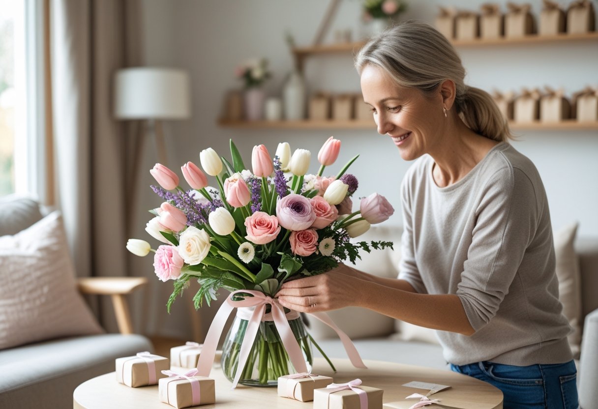 Sådan skaber du den perfekte fødselsdagsbuket til forældre i din pakkekalender